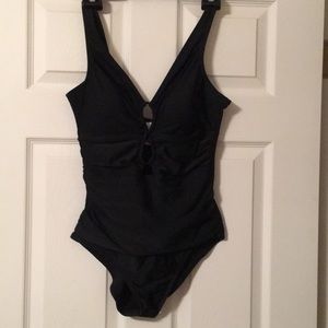 One piece bathing suit